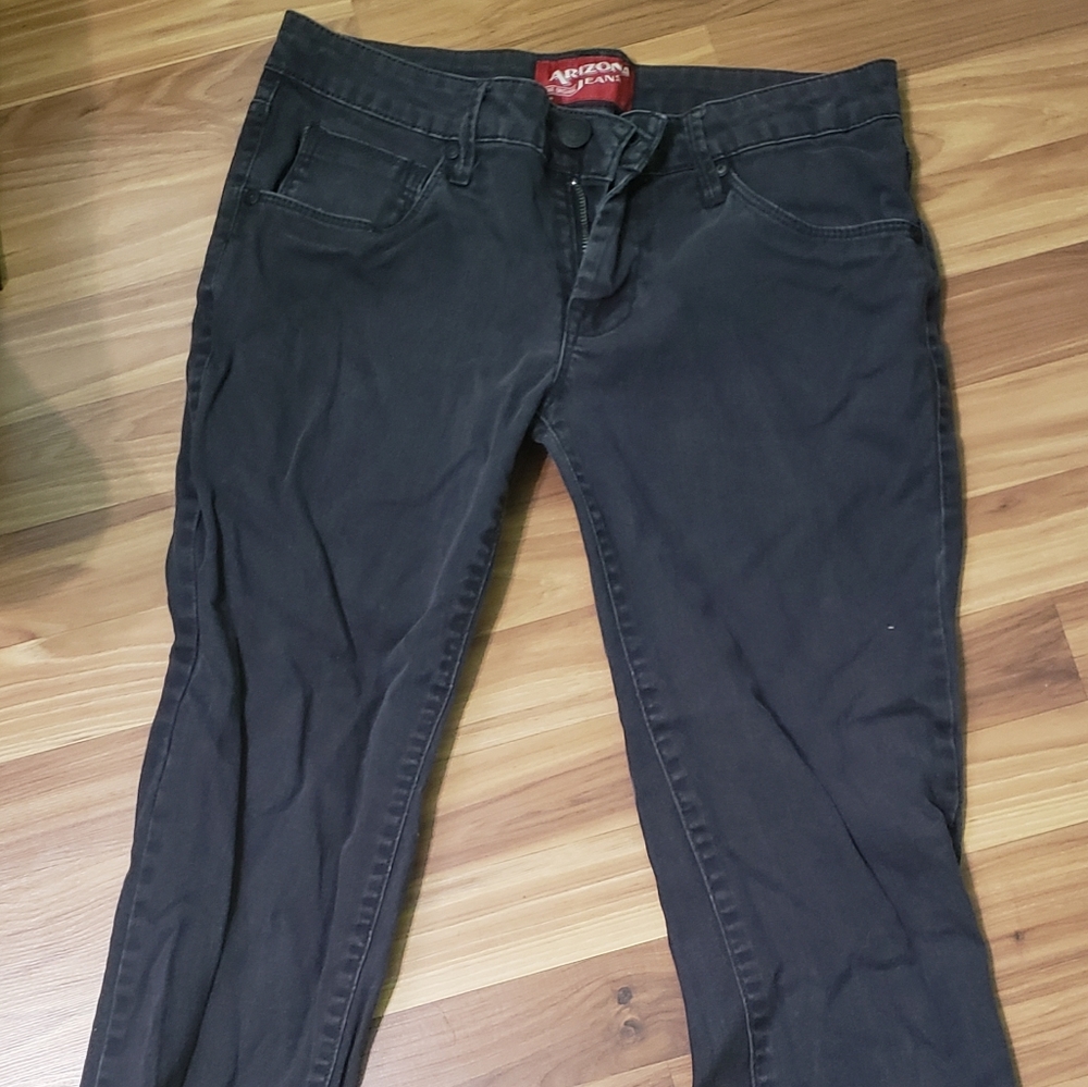 Arizona Jeans faded Black Jeans! Barely worn!